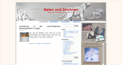 Desktop Screenshot of malen-zeichnen.de