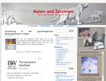 Tablet Screenshot of malen-zeichnen.de